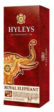 HYLEYS Чай в пакетиках черный, Королевский слон, 25 пакетиков - фотография № 1
