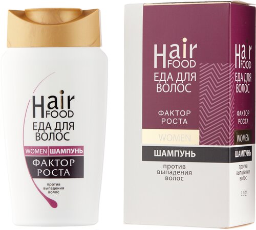 HairFood шампунь Women Фактор роста против выпадения волос для женщин, 250 мл