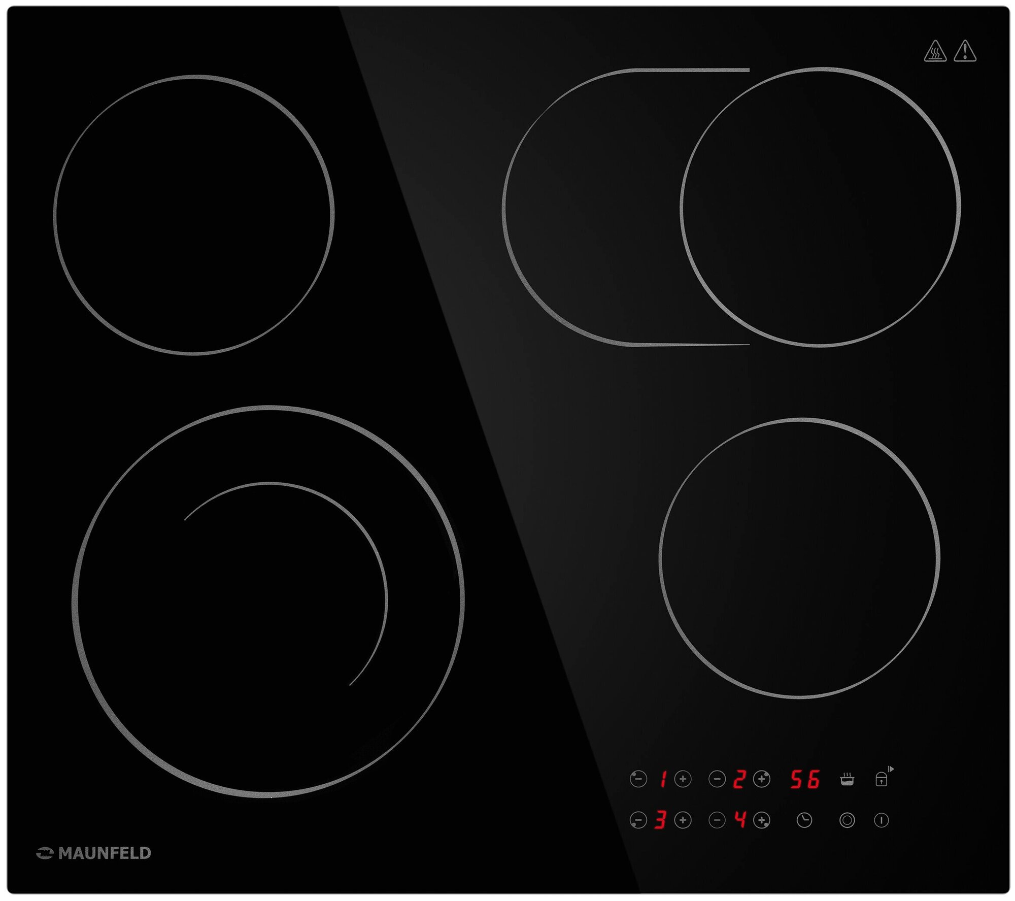 Электрическая варочная панель MAUNFELD CVCE594SMDBK - фотография № 19