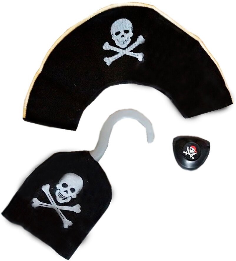 Пиратская вечеринка набор пирата три предмета