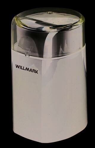 Кофемолка WILLMARK WCG-215 белый - фотография № 3