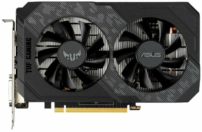 Видеокарта Asus PCI-E NVIDIA GeForce GTX 1650 4096Mb 128 GDDR6 TUF-GTX1650-O4GD6-P-V2-GAMING