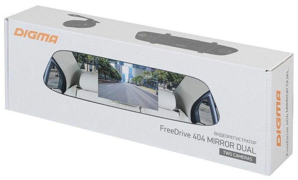 Видеорегистратор DIGMA FreeDrive 404 MIRROR DUAL