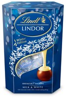 Набор конфет Lindt Lindor молочный и белый шоколад 200 г