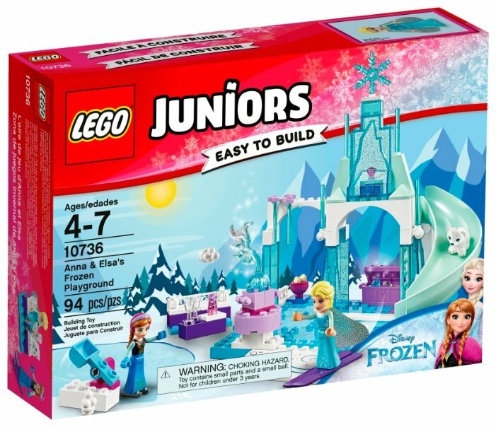 Конструктор LEGO Джуниорс 10736 Игровая площадка Эльзы и Анны
