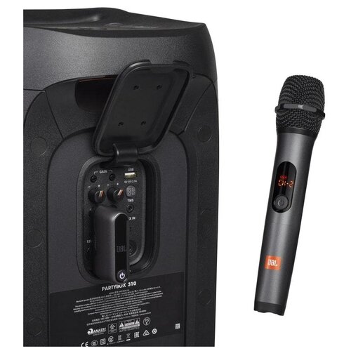 Микрофон JBL Wireless Microphone Set Black, беспров, 2шт (JBLWIRELESSMICRU)