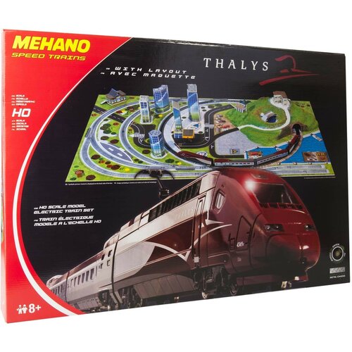Mehano стартовый набор Thalys c ландшафтом, T365, H0 (1:87) железные дороги mehano tgv duplex