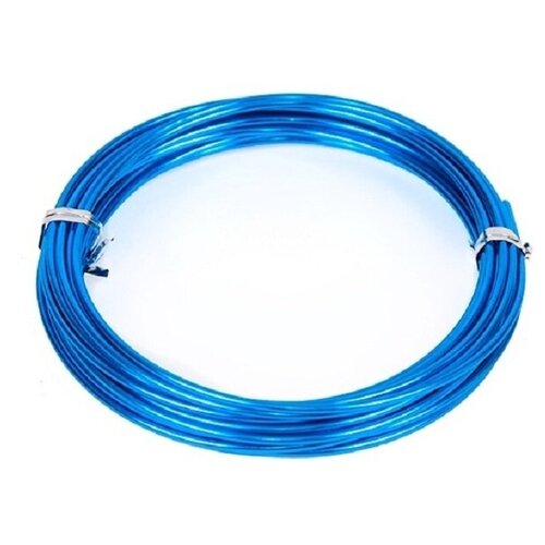 Проволока бонсайная светло-синяя 2мм*5м