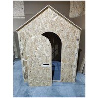 Игровой деревянный домик для дачи ARXLES разборный, для улицы и дома, неокрашенный, размер 125*167*120