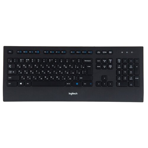 фото Клавиатура Logitech Corded Keyboard K280e Black USB