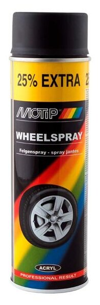 Аэрозольная автоэмаль MOTIP Wheelspray