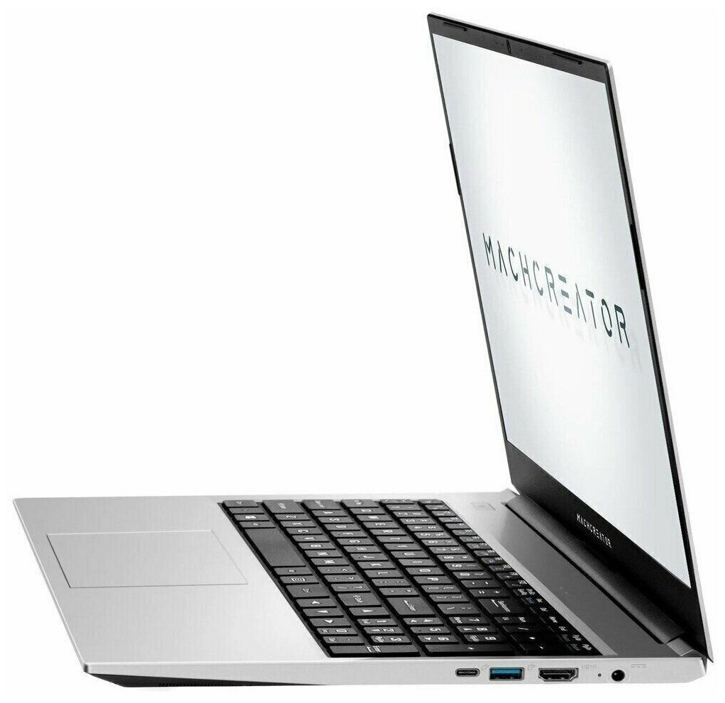 Ноутбук Machenike Machcreator-A MC-Y15i71165G7F60LSM00BLRU (156" Core i7 1165G7 16Gb/ SSD 512Gb Iris Xe Graphics) Серебристый