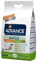 Корм для кошек Advance (3 кг) Cat Sterilized индейка и ячмень