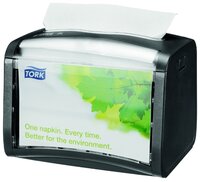 Диспенсер для салфеток TORK Xpressnap N4 15x20.1x15.5 см черный