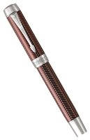 PARKER Ручка-роллер Duofold Т307 Prestige, черный цвет чернил