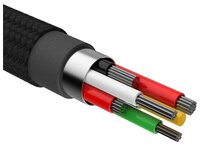 Кабель Baseus Shining Cable with Jet metal USB - Lightning (CALSY) 1 м red