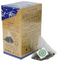 Чай черный Фабрика здоровых продуктов Добрый вечер Восстанавливающий в пирамидках, 15 шт.