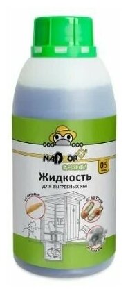 Жидкий концентрат для выгребной ямы и дачных туалетов Nadzor Garden 0.5 л