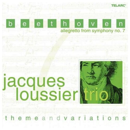 Jacques Loussier Trio-Beethoven: Allegretto From Symphony 7 Telarc CD EC (Компакт-диск 1шт)