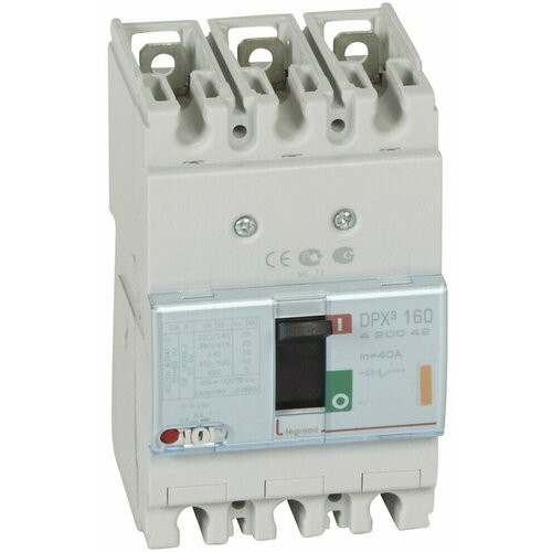 Устройство Legrand Автоматический выключатель DPX3 160 3P 40А 25kA