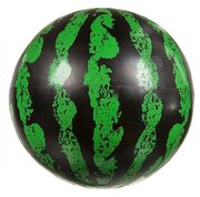 Мяч Гратвест Арбуз, 22 см, зеленый/черный