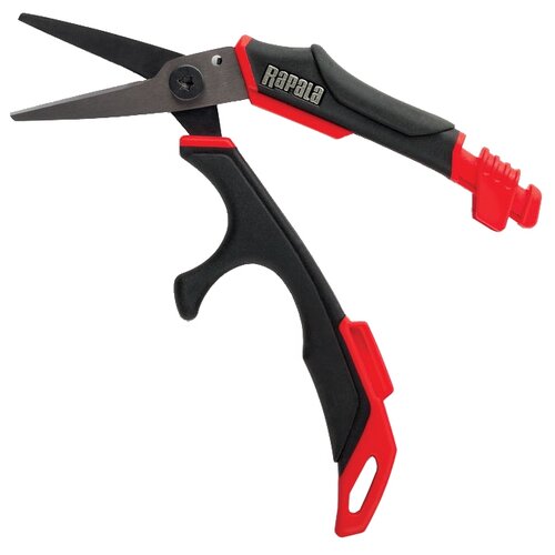 ножницы rapala rcd precission line scissors rcdpls Ножницы Rapala RCDPLS черный/красный 130 мм