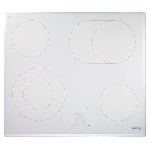 Электрическая варочная панель Korting HK 6205 BW белый 4999000₽