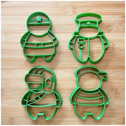 Набор формочек для пряников - 23 Февраля N11