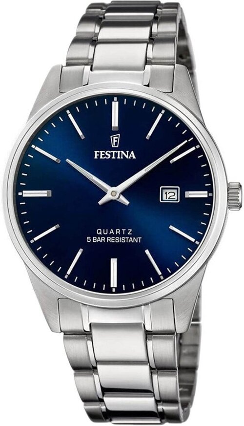Наручные часы FESTINA Classics, серебряный