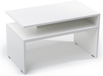 Журнальный стол шкафбери Крит, белый, для гостиной