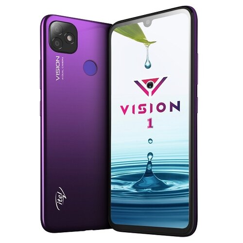 фото Смартфон itel vision 1 2/32gb фиолетовый