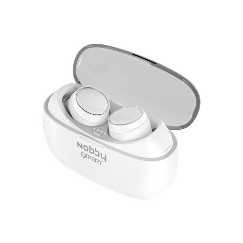 Беспроводные наушники Nobby Expert T-110, microUSB, white