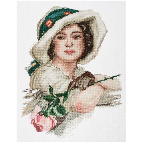 Марья Искусница Набор для вышивания Две розы,06.004.10, 32 х 22 см сумка винтажная иллюстрация с розой и скрипкой желтый