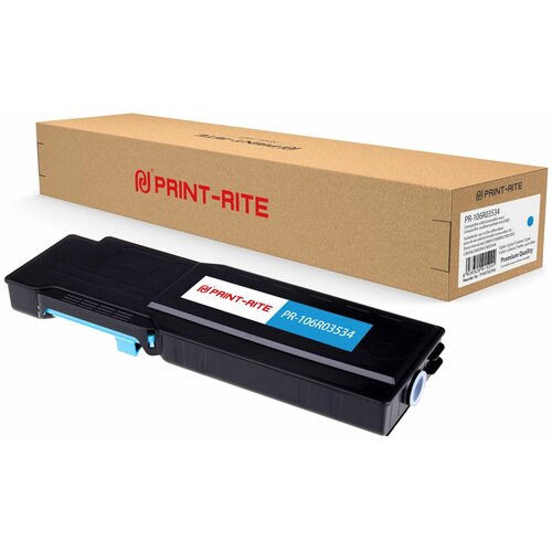 Картридж Print-Rite 106R03534 голубой для Xerox VersaLink C400/C405 (8K) (PR-106R03534)