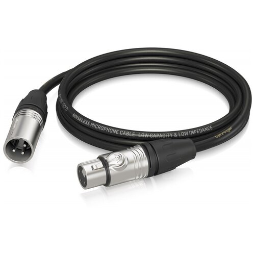 Микрофонный кабель Behringer GMC-300 черный, 3 м