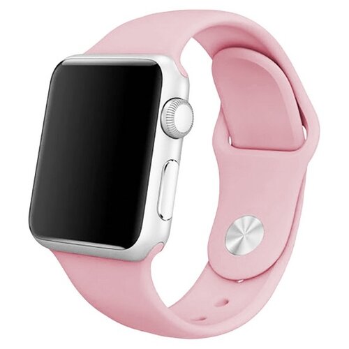 Ремешок Krutoff Silicone для Apple Watch 42/44mm (light pink) 17