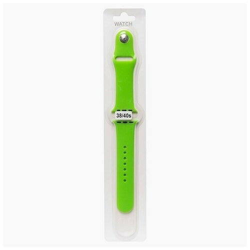 ремешок цвета тиффани для apple watch 38 40 41 mm sport band Ремешок ApW03 для Apple Watch 38/40 mm Sport Band Размер - L (Зеленый)