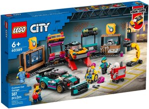 Конструктор LEGO City 60389 Автомобильная мастерская, 507 дет.