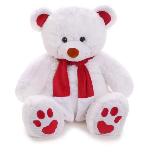 Мягкая игрушка Медведь Кельвин белый, 90 см Любимая игрушка 5155067 .