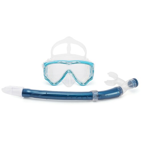 Набор для подводного плавания снорклинга Sargan Маугли маска и трубка детский темно-синий