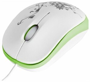 Мышь Delux DLM-110 White-Green USB