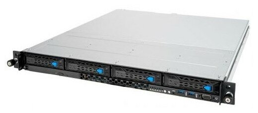 Asus серверная платформа RS300-E11-PS4 1U, LGA1200, 4xDDR4, 4x3.5 1xSFF8643, 2xNVME on the backplane, , DVDRW, 2x1GbE, 1xM.2 SATA PCIE 2280,