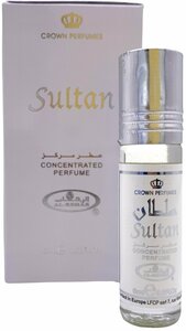 Al-Rehab Concentrated Perfume SULTAN / Мужские масляные арабские духи султан Аль-Рехаб / 6 мл.