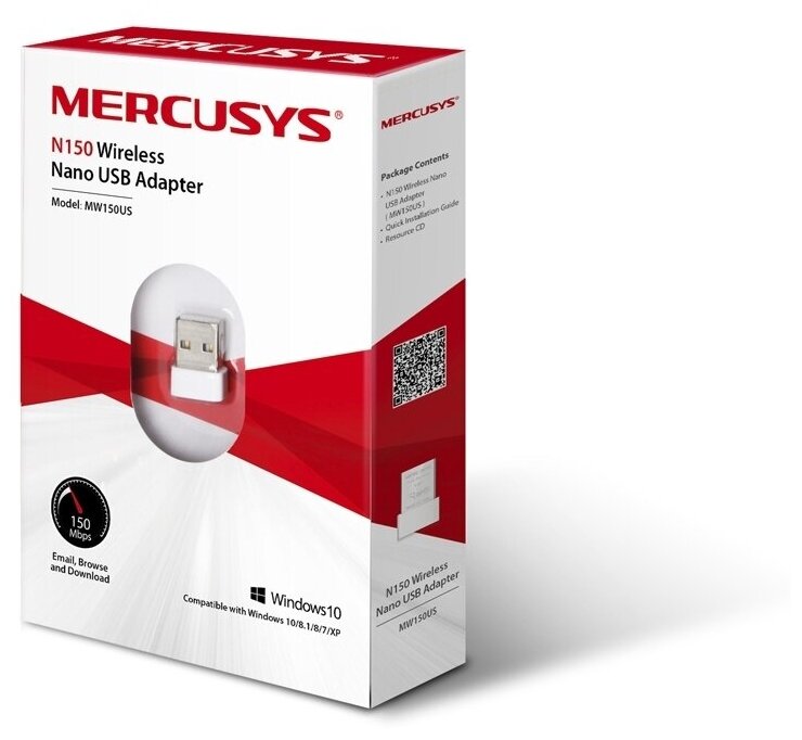 Сетевой адаптер WiFi MERCUSYS USB 2.0 - фото №2