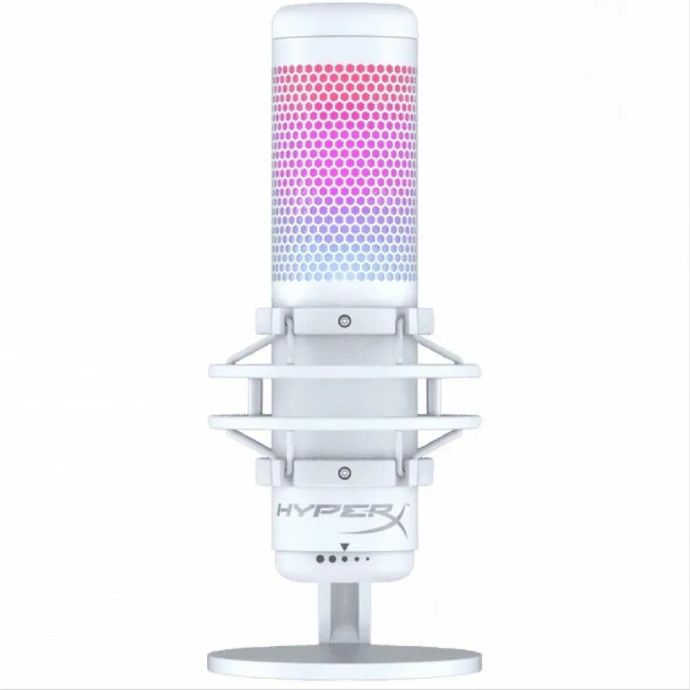 HyperX Микрофон игровой (для стриминга) Quadcast S, белый1