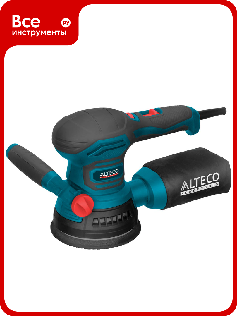 Эксцентриковая шлифмашина ALTECO EX 400-125 E 66548