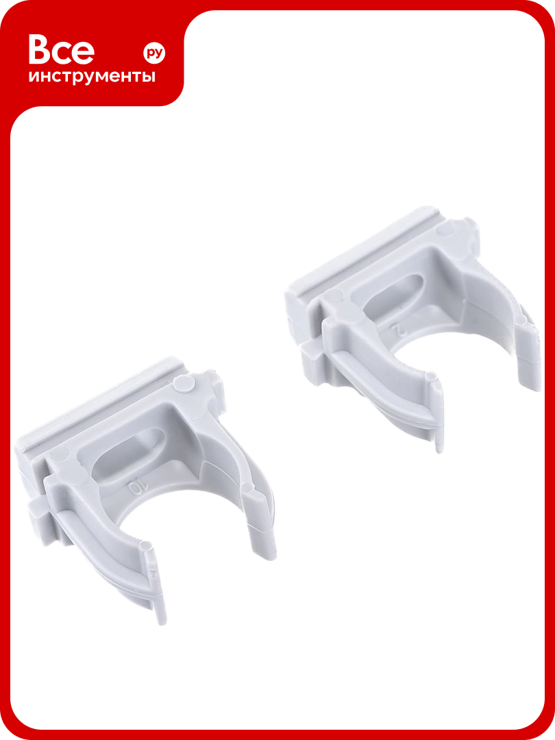 Крепеж-клипса Урал пак для труб d16 мм 100 шт. АТ-50116-100