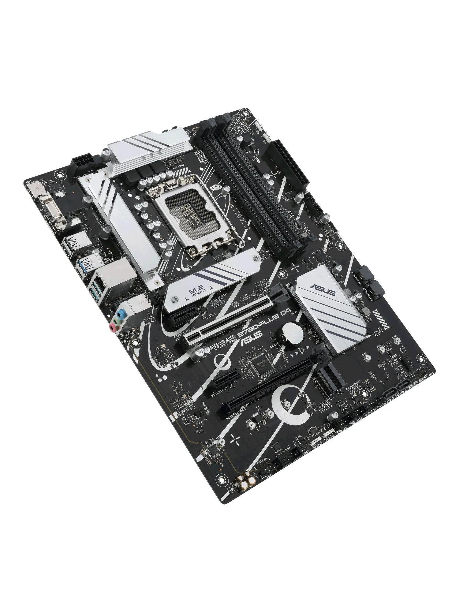 Материнская плата ASUS PRIME B760-PLUS D4 ATX LGA1700 Intel B760 4xDDR4 (128ГБ)