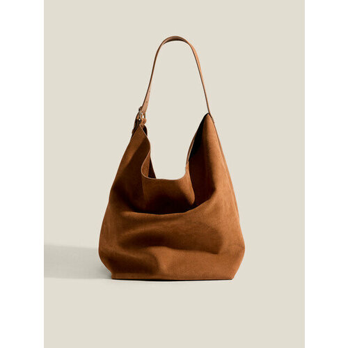 Сумка шоппер Maison David, коричневый