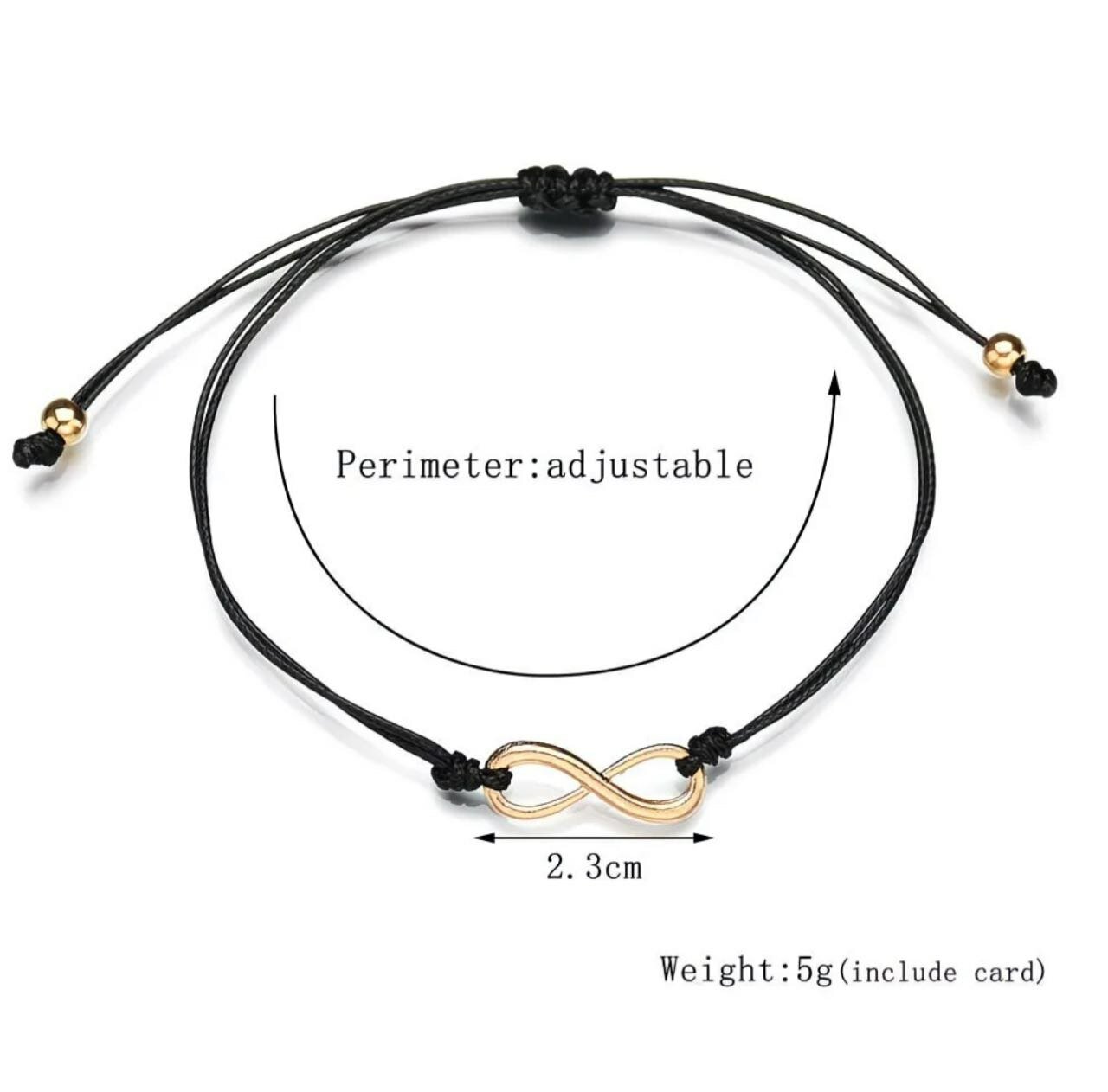 Браслет , черный — фото 1